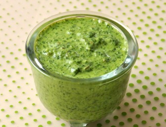 Le chutney de coriandre