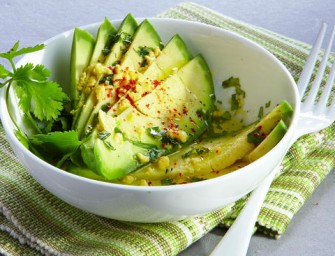 Émincé d&rsquo;avocats mimosa