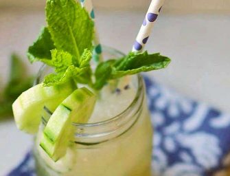 Mojito au litchi et gingembre
