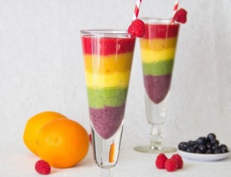 Rainbow smoothie