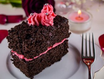 Le gâteau au chocolat vegan