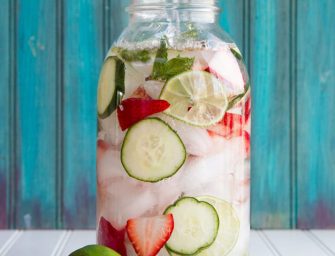 Eau détox : 3 recettes exquises