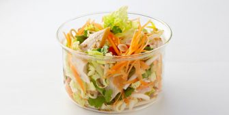 Salade thaï de poulet au chou chinois
