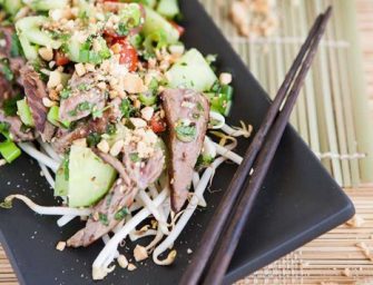Salade thaï au boeuf