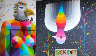 ONO’U 2016 : Okuda, le street art géométrique