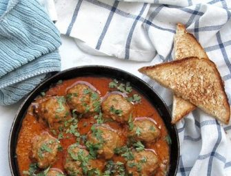 Cari de boulettes de boeuf au lait de coco