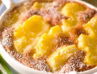 Clafoutis ananas coco