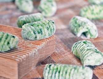 Gnocchis aux épinards et au citron