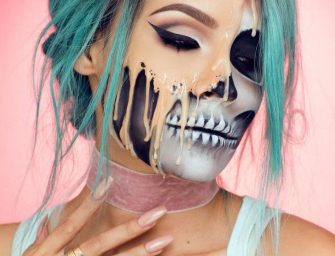 Melting Skull : Un  tuto maquillage pour Halloween
