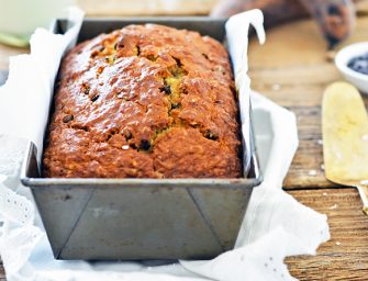 Le pain à la banane, au chocolat et au coco
