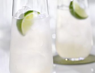 Rhum tonic au citron