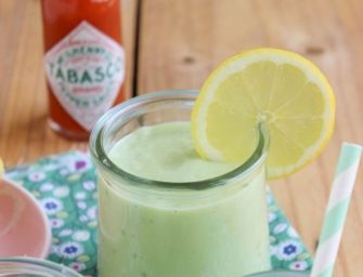 Potage frais à l&rsquo;avocat et au coco
