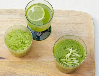 Cocktail concombre vodka