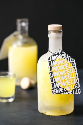 Limoncello, un cocktail de vodka au citron
