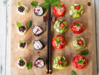 Dernière tendance culinaire : Les sushis sucrés