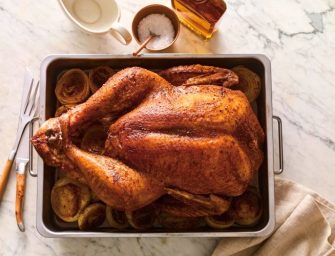 Dinde aux épices et au miel