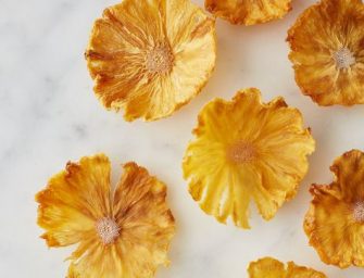 Fleurs d&rsquo;ananas séchées