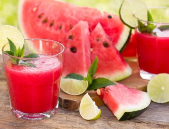 Un smoothie detox à la pastèque