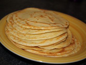 Les crêpes au lait de coco pour la chandeleur