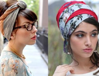 Les façons stylées de porter un foulard