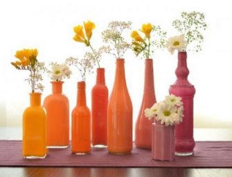 DIY : Comment customiser des bouteilles en verre ?