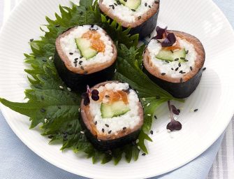 Makis aux deux saumons