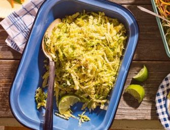 Salade de chou au gingembre et au sésame