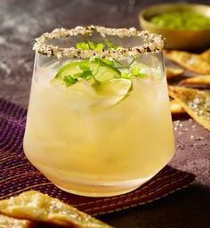 Cocktail Azteca tequila mangue citron vert