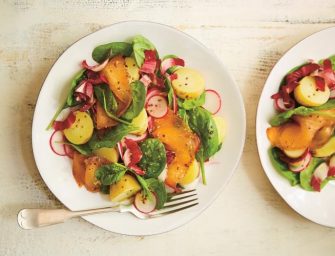 Salade d&rsquo;endives au saumon fumé et vinaigrette au miel
