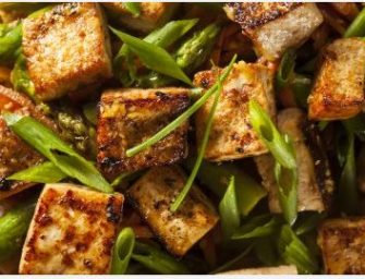 Le tofu aux herbes de Provence
