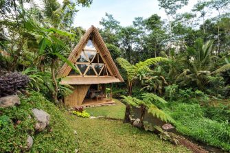 L’éco bamboo home, une cabane tropicale à Bali