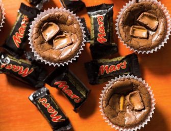 Brownies aux barres de chocolat