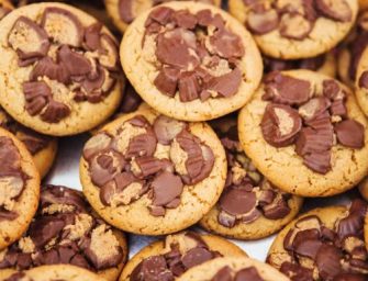Biscuits aux arachides et au chocolat