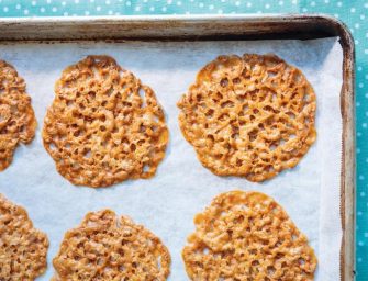 Dentelles croustillantes à l&rsquo;érable et à l&rsquo;avoine