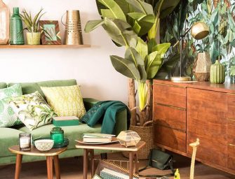 Tendance déco : Un « crush » pour le vert nature