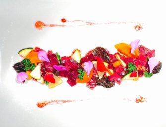 Salade de betteraves et sa sauce asiatique