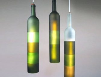 Comment recycler vos bouteilles en luminaires  ?