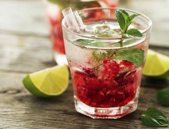 Mojito à la framboise