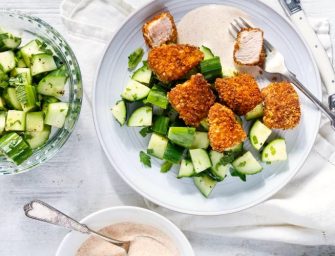 Salade de concombre aux herbes