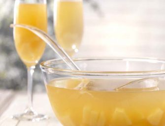 Punch pétillant à l’ananas