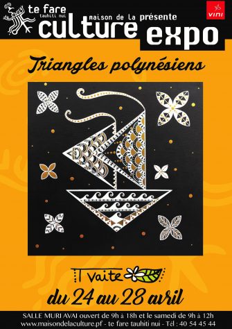 « Triangles Polynésiens », les toutes nouvelles oeuvres de Tvaite