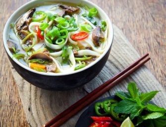 Soupe chinoise au poulet