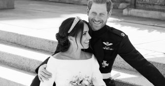 Le prince Harry et Meghan Markle se sont dit « oui » : Découvrez les photos officielles des mariés !
