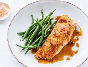 Saumon teriyaki