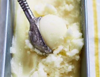 Sorbet au citron
