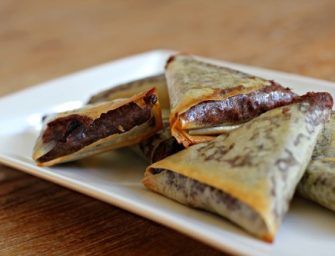 Samousas choco – coco – banane