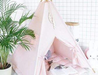 DIY : Fabriquer un tipi pour enfants