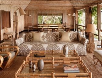 Une maison toute en bambou, le rêve !