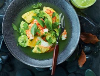 Salade de crevettes à l&rsquo;ananas