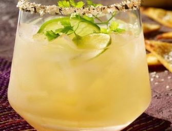 Cocktail Tequila, mangue et citron vert